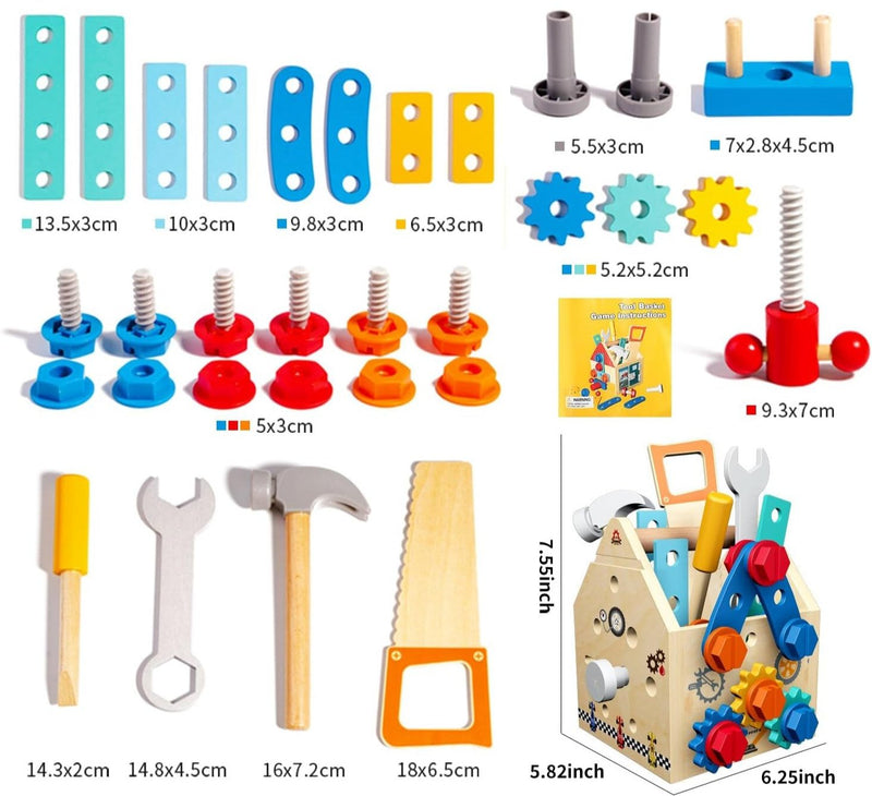 Taller de Juguetes de Madera - Estimulando la Creatividad y las Habilidades Motoras