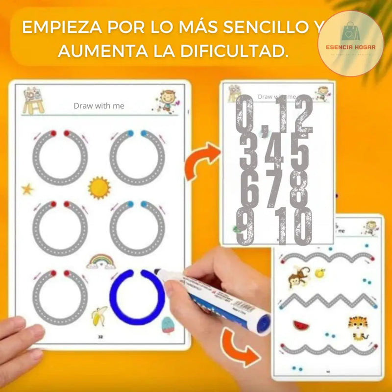 Mi Primer Dibujo Montessori: Aprendizaje Creativo con Control de Lápiz